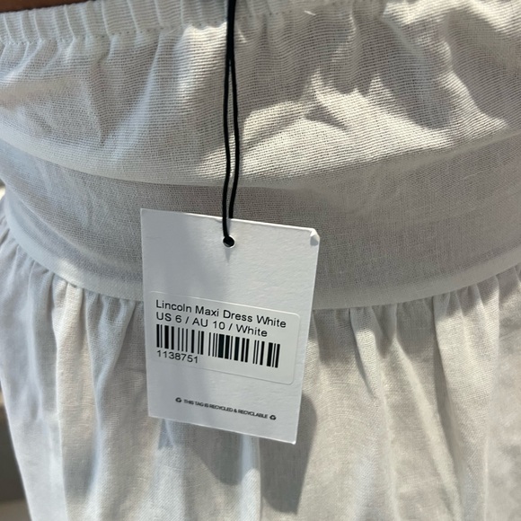 Princess Polly White Lincoln Maxi Dress - Picture 5 of 5